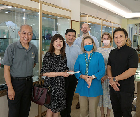 Jewellery for Humanity Donation to HCSA